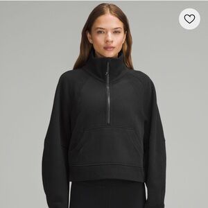 Lululemon Oversized Funnel-Neck Scuba Half Zip M/L